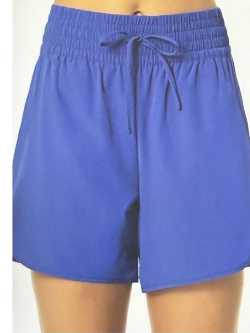 Lands' End Women's UPF 50 Lined Swim Shorts Blue, size XXL (20), NWT